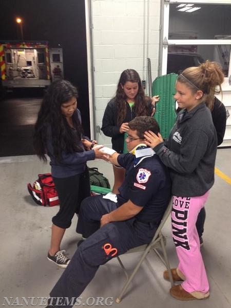 Youth Corps training session, December 2013. Photo: Nanuet EMS
